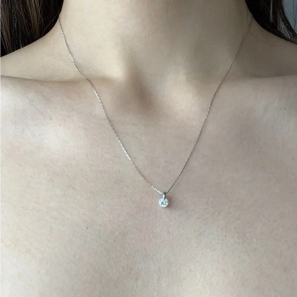 Platinum Diamond Necklace (PT900)